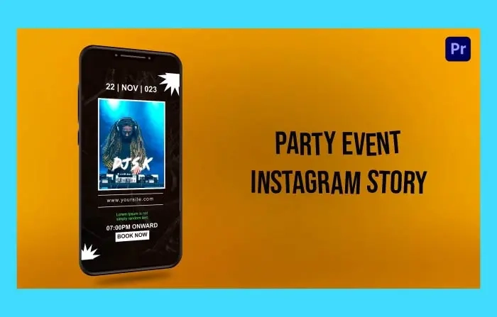Party Event Instagram Story