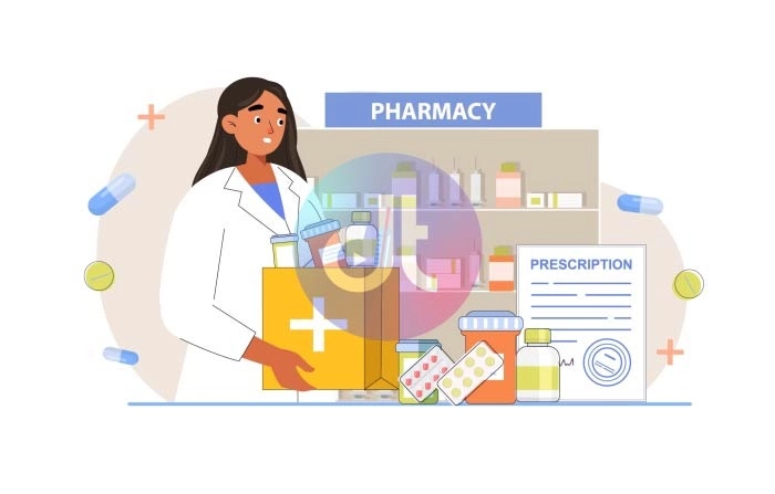 Pharmacy Resizable Animation Scene