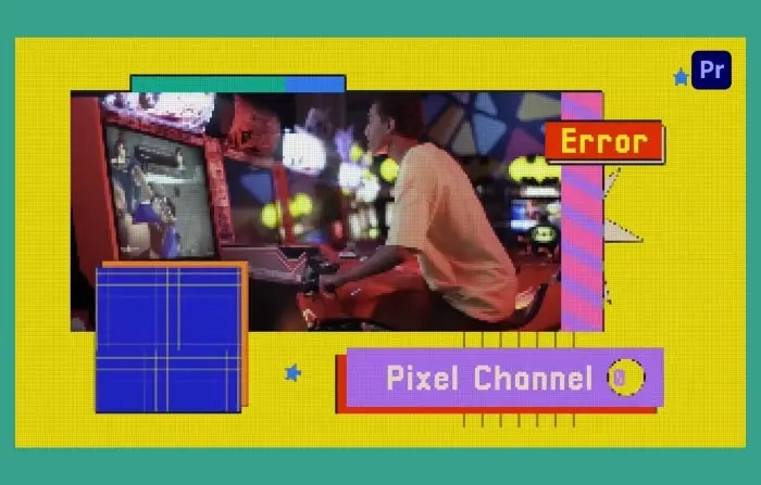 Pixel Youtube Gaming Intro