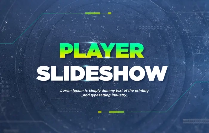 Players Presentation Slideshow Template