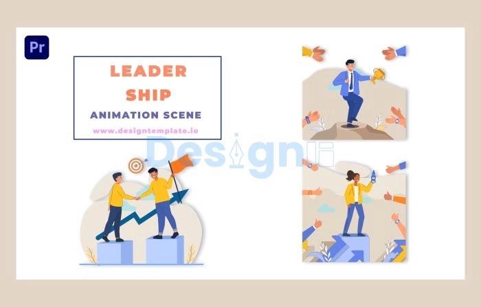 Premiere Pro Leadership Animation Scene