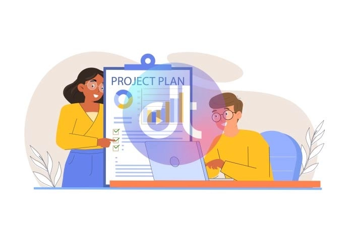 Project Management Plan Animation Scene
