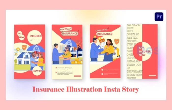 Property And Traver Insurance Instagram Story Premiere Pro Template
