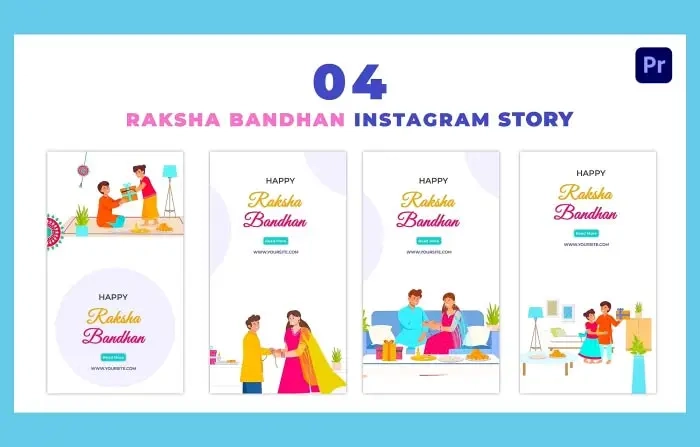 Raksha Bandhan Instagram Story Animation