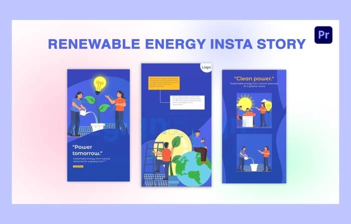 2d Renewable Energy Instagram Story
