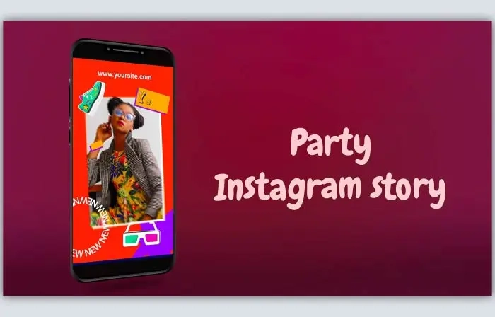 Retro Party Fashion Instagram Story