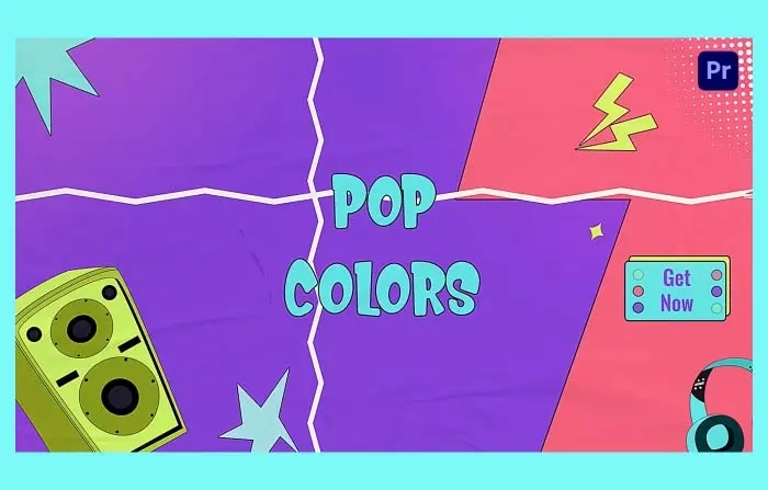 Retro Pop Color Intro