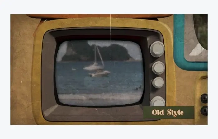 Retro TV Vintage Slideshow