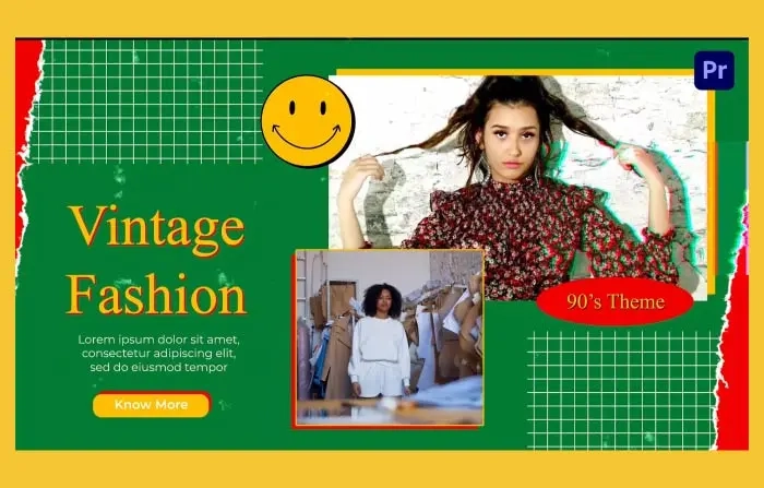 Retro Vintage Fashion Intro