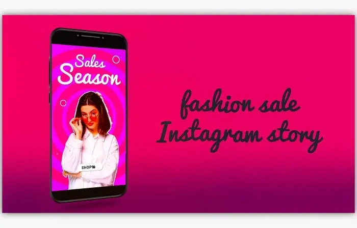 Seasonal Fashion Sale Instagram Story