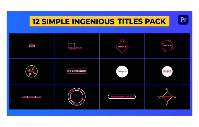 Simple Ingenious Titles Pack