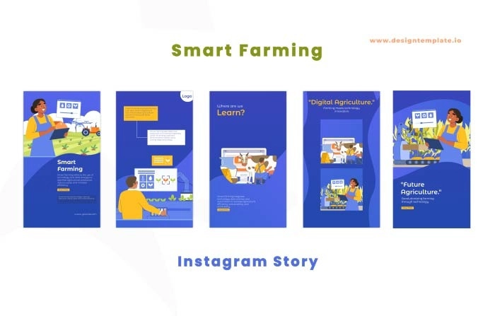 Smart Farming After Effects Instagram Story