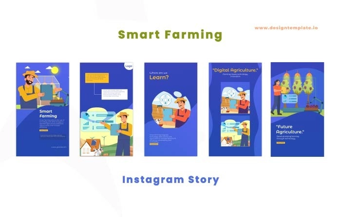 Smart Farming Technique After Effects Instagram Story Template