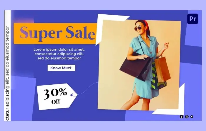 Super Fashion Sale Promotion Intro