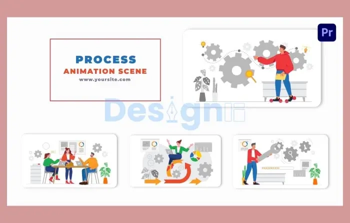 The Process Character Animation Scene Template
