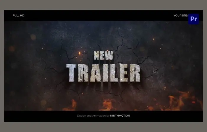 Thrilling Fire Themed Trailer