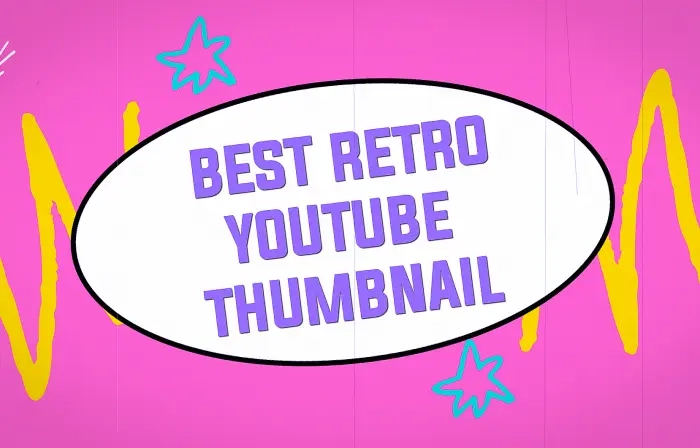 Vintage Inspired YouTube Thumbnail Design