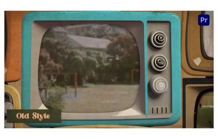 Vintage TV Slideshow Template
