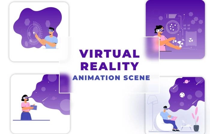 Virtual Reality Animation After Effects Template