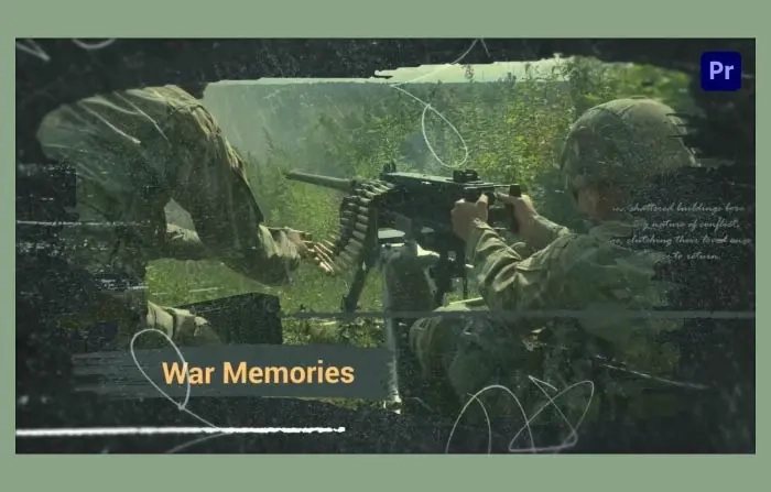 War Memories grunge Slideshow