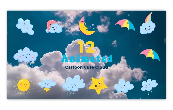 Weather Show Cloud Animation Bundle