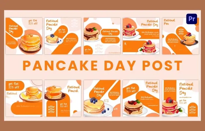 World Pancake Day Instagram Post