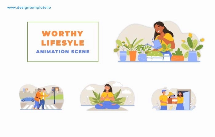 Worthy Lifestyle Animation After Effects Template