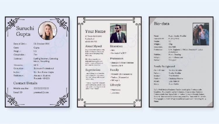  How to make biodata for marriage