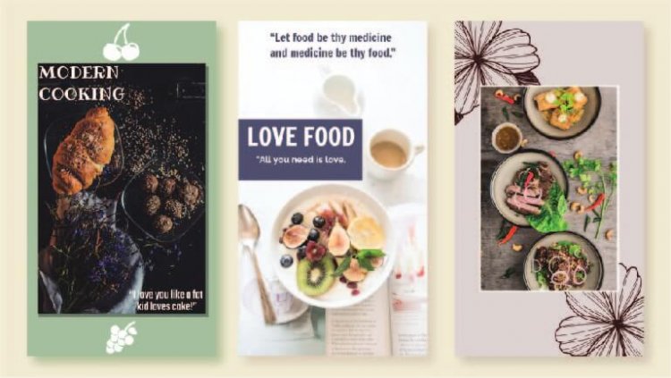 Design awesome  Instagram story ad Templates for food blogger