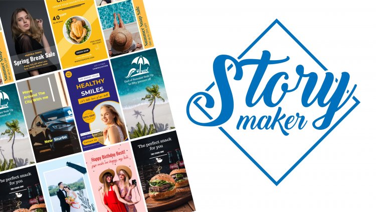 Make your stories narrative with doographics facebook story maker