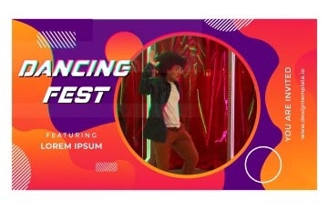 Dancing Fest Slideshow After Effects Templates