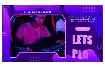 Lets Play Slideshow After Effects Templates