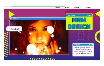 Retro Light Slideshow After Effects Templates