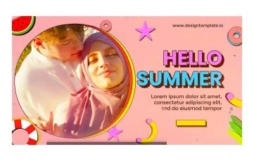 Summer Slideshow After Effects Templates