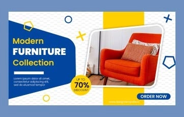 Furniture Slideshow After Effects Templates