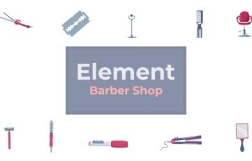 Element Barber Shop After Effects Template 04