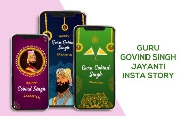 Guru Gobind Singh Jayanti Instagram Story After Effects Template