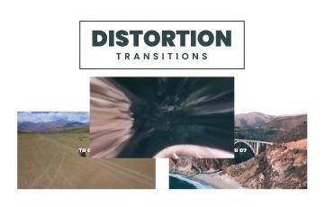 New Distortion Transitions Pack
