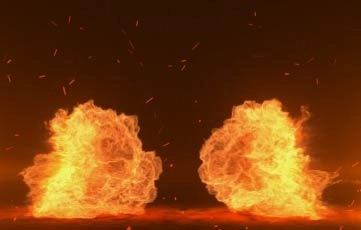 Fire Logo Reveal After Effects Templates