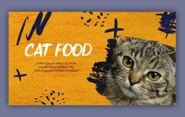 Pet Food Slideshow After Effects Template