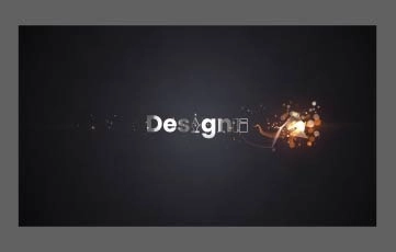 Particle Swish Reveal After Effects Template