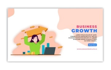 Business Growth_ Landing Page After Effects Template