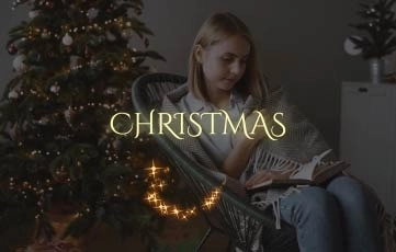 Christmas Magic Titles After Effects Template