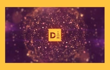Space Particles Logo Reveal After Effects Templates