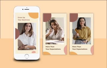 Finance Accounting Instagram Stories After Effects Templates