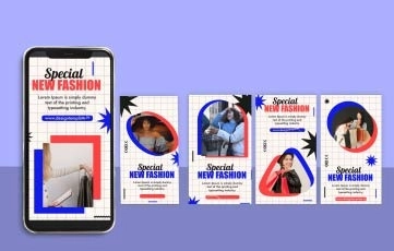Best Trendy Fashion Instagram Story After Effects Template