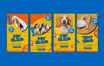 Pet Instagram Story After Effects Template