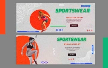 Sport Facebook Cover After Effects Template