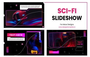 Sci-Fi Slideshow After Effects Template