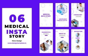 Medical Instagram Story After Effects template
